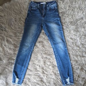KanCan Medium Wash High-Rise Skinny Jeans